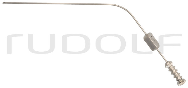 RU 6427-01 / Suction Tube MC Culloch, Ø1,5mm, 5 Ch/Fr (Wl) 125 mm - 5", W. CUT-OFF and Stylet
