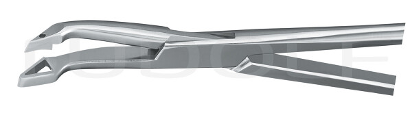 RU 7258-25 / Pinza Van Doren, Terminal Triangular, 25 cm