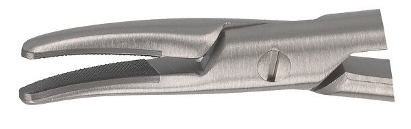 RU 5866-43 / Porte-Aiguille Castroviejo/Barraquer Courbé,. TC, Avec Blocage, 21 cm
