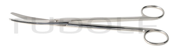RU 1411-20HP / Forbice Sims, Sm/Sm, Curva, Brillante 20,0 cm