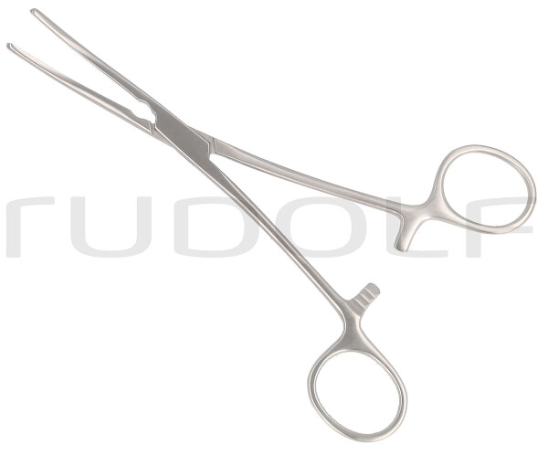 RU 7681-16 / Pinza Cardiovascolare De Bakey-Pean Curva, 16cm