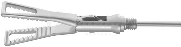 RS000-930 / Aufsatz Fasszange, Pennington-Alligator, Gerieft, Doppelbeweglich, Ø 10 mm