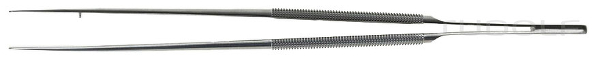 RU 4079-42G / Ring Micro Forceps, Micro-Grip, Str. 21cm
, 8 1/4", 1,0mm
