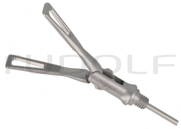 RS000-931 / Aufsatz Fasszange, Pennington, Fein Gerieft, Doppelbeweglich, Ø 10 mm