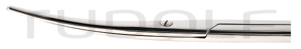 RU 1331-25M / Schere Metzenb., St/St, Geb., MC 25,0 cm