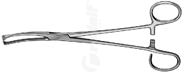 RU 8556-19 / Colver Tonsil Hold. Fcps., Str., 7.5"