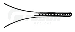 RU 7585-12 / Atraumatic Forceps Adson, Straight, 1.5 mm, 12 cm - 5"