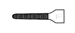 RU 6059-70T / Nadelhalter Micro-Ryder, TC, Ger., Ti 20cm
