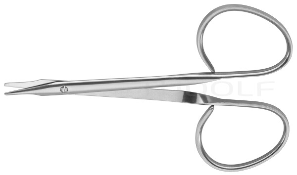 RU 2477-03 / Forbice Delicata, Ribbon Type, Sm/Sm, Curva 9,5 cm