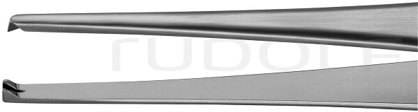 RU 4100-15 / Pinzette Chir. Standard, Ger., 1x2Z. 15,5 cm