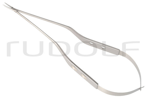 RU 5946-49 / Micro Needle Holder, Cvd. 20cm, 8"