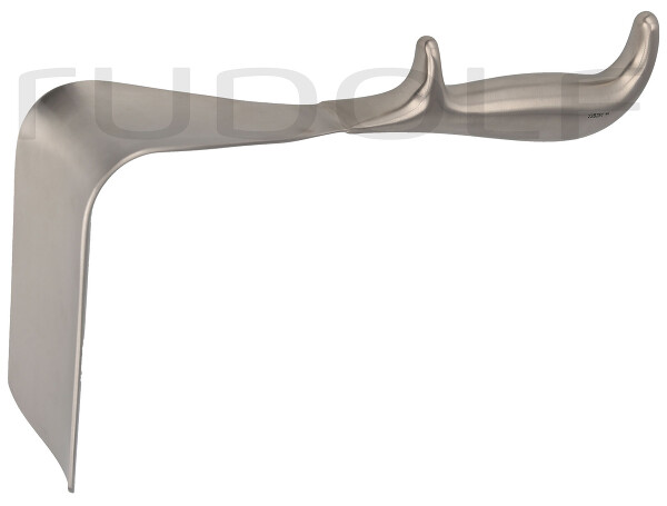 RU 7082-03 / Specolo Vaginale Doyen, Fig. 3, 115x60mm Leggermente Concavo, 24cm