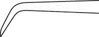 RU 6321-61 / Dissecteur Pour Corps Vertébral 20,5 cm