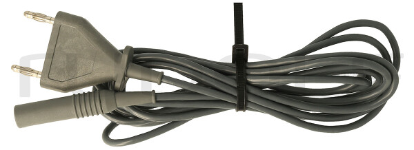 HF310-133 / Câble P. Instr. Bipol., Connecteur Plat 3 Mètres