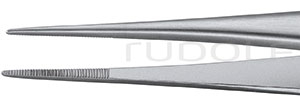 RU 4043-11 / Pinzette Anatomisch, Fein, ger. 11,5 cm