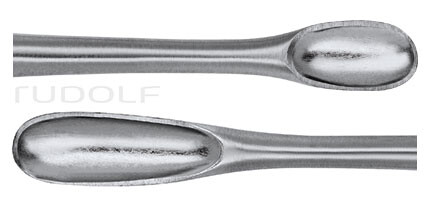 RU 5364-17 / Volkmann Curette, Ov./Ov 17 cm - 6 3/4"