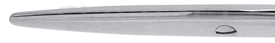 RU 2462-11 / Strabismus Scissors, Straight, TC, 11.5 cm - 4 1/2"