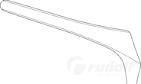 RU 8013-14 / Nasenspekulum Killian-Struycken, Figur 4, 90 mm, Hygienischer Schluss, 14 cm