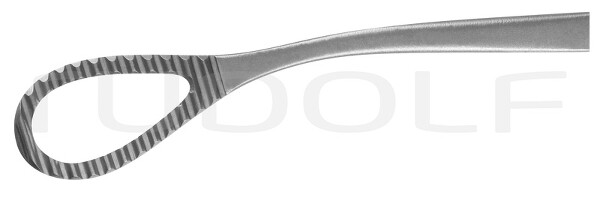 RU 3910-25 / Pince À Pansements Förster, Droite, Striée 25 cm