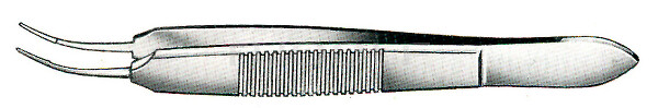 RU 9800-21 / Pinza Per Sutura Mod. Tübingen, Curva 10cm