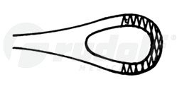 RU 6514-16 / Williams Forceps, 16cm
