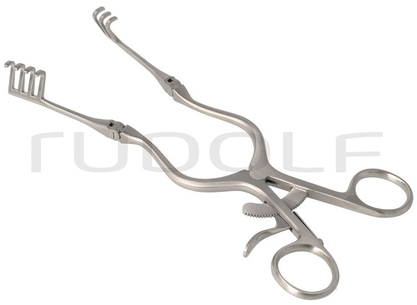 RU 4735-20 / Divaricatore Cone, Smussi 21cm, 3x4 Denti