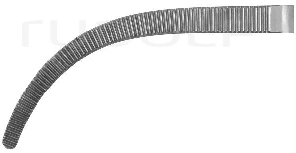 RU 3294-21 / Ligature Fcps Overholt-Geissendörfer, Cvd 21 cm, 8,25"