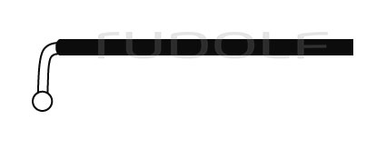 RU 8827-89 / Exploration Hook, Probe-Pointed, Long Size, Insulated, 24.5cm
 - 9 3/4"