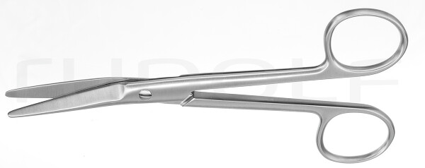 RU 1132-14 / Forbice New Suture, Sm/Sm, Curva 14,5 cm