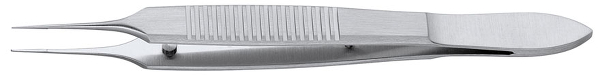RU 4242-01 / Mikro-Knüpfpinzette, Ger., 1x2Z. 9,5 mm, 0,2 mm