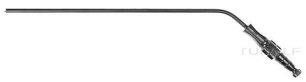 RU 6420-50 / Suction Tube Frazier (Fergusson), Ø 4,0mm 12 Ch/Fr, (Wl) 190mm - 7 1/2", W. CUT-OFF, LUER-HUB and Stylet