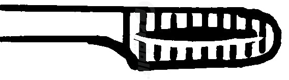 RU 7870-12 / Ohrzängchen Hartmann, Nutzlänge 5 cm, Gesamtlänge 12 cm
