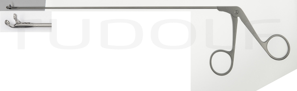 RU 8650-03/31 / Micro Fcps. Cup-Shp,. Up Lft., FF-MOV. Shaft Length 23cm
/9", Conicø2/3mm
, Jaw 2mm
