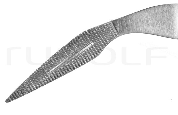 RU 4365-15 / Pinza Per Schegge, Angolata 15,0 cm