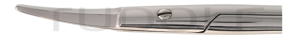 RU 1685-15HP / Schere Kaye, Geb., Gezahnt, Hochglanz 15,0 cm