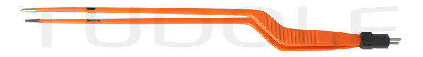 HF521-175 / Pinza Bipolar Non-Stick, Bayoneta, Recta, 2 Pins, 2 mm, 24 cm