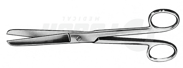 RU 1430-18 / Scissors Doyen, Bl/Bl, Str. 18 cm, 7"