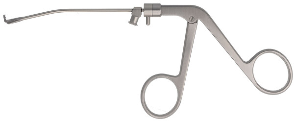 RU 8112-61 / Micropinza Sacabocados Del Seno Maxilar Giratoria 360°, Retrocortante, Vástago Angulado Abajo, 2 mm, 10 cm, LUER-LOCK