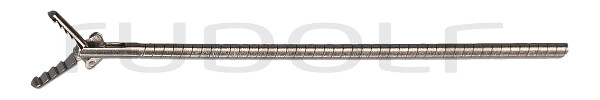 RF253-281 / Fasszange, Flex., Alligatormaul, Doppelbew. 3 Charr./1,0 mm, NL 280 mm