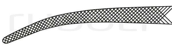 RU 3241-22 / Hemost. Fcps Bengolea, Cvd. 22 cm, 8,75"