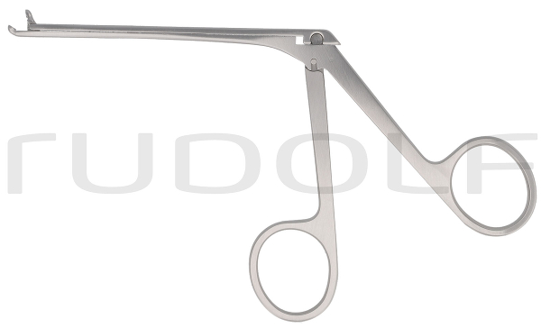 RU 7883-09/02 / Ear Forceps Hartmann-Citelli, Round Spoon Ø 2 mm, 30° Angled Up,