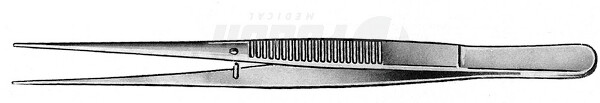RU 4056-20 / Pinza Anatomica, Morso Liscio, Retta 20,0 cm