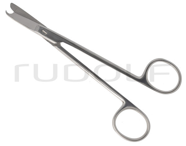 RU 2500-14HP / Ligature Scissors Littauer, High Polished 14 cm, 5,5"