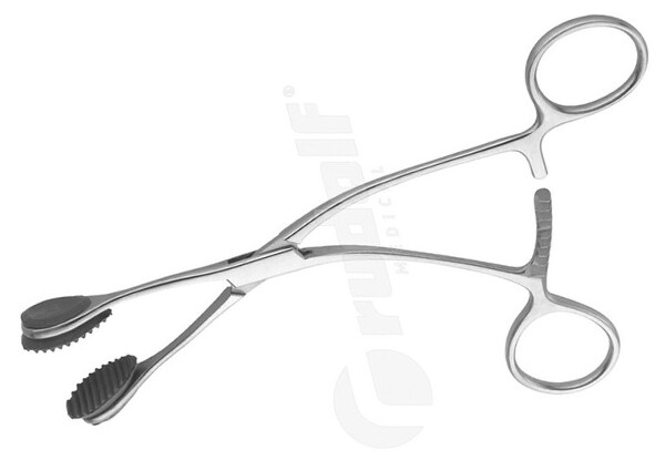 RU 8452-17 / Pinzas Tira-Lengua Young, 17 cm