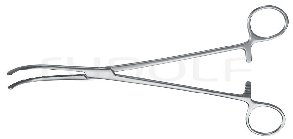RU 6632-23 / Guyon Kidney Clamp, 23cm