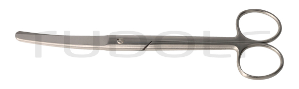 RU 1011-18 / Scissors, Bl/Bl, Cvd., Fig. 1 18,5 cm, 7,25"