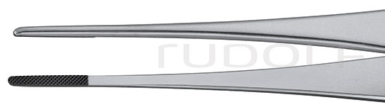 RU 4039-15 / Dressing Forceps Mcindoe, Str., TC 15cm
, 6"