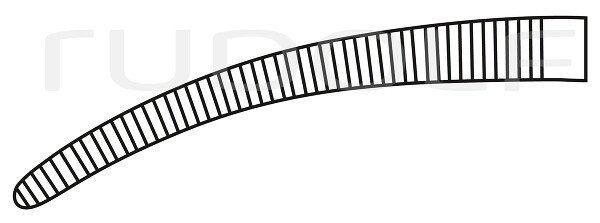 RU 3081-15 / Pince Hémostat. Leriche, Courbée, 15 cm 15,0 cm