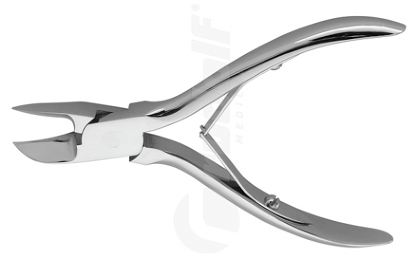 RU 8872-12HP / Nail Nipper, Concave, Stainl. Steel, High P. 12,0 cm