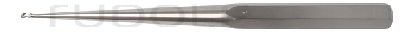 RU 5351-31 / Bruns Bone Curette, Fig. 1, 3.8 x 6.0 mm, (L) 23 cm - 9"
